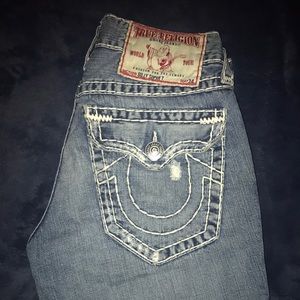 COPY - size 30x30 men’s bootcut true religion jeans